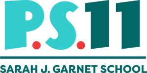 P.S. 11 Sarah J. Garnet School Logo Green